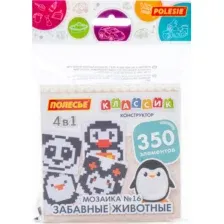 Конструктор Полесье Забавные животные / 73270