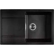 Мойка кухонная Wisent 780-25W (с сифоном GER013)
