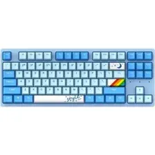 Клавиатура Dareu A87X, blue/white
