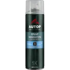 AUTOP - Грунт наполнитель для пластика - Серый, 650мл / ATP-A07830