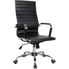 Кресло SitUp NEWPORT chrome (экокожа Black) (MIX-720)