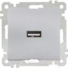 Розетка USB Mutlusan Daria 2100 448 0182 (серебристый)