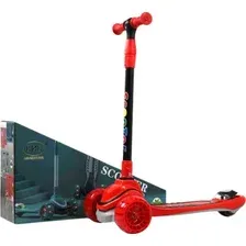 Самокат детский RiverToys HB-606 (красный)