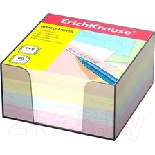 Блок для записей Erich Krause 5141 (цветной)