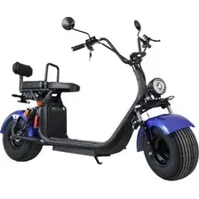 Электроскутер AVM Citycoco Pro (синий)