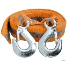 STELS 54375 Трос буксировочный 5 тонн, 2 крюка, L=5 м, пакет