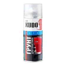 Грунтовка автомобильная Kudo Для пластика KU-6000 (520мл, прозрачный)