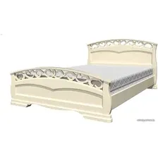 Кровать Bravo Мебель Грация-1 200x160 (слоновая кость)