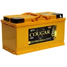 Аккумулятор - COUGAR PRO 100A/h (R) 900А 353х175х175мм / LB5.600 090.0