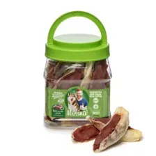 Лакомство для собак Molina 5092420, кроличьи ушки с утиной пастой, 400 г