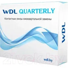 Контактные линзы WDL Quarterly -3.25 дптр 8.6 мм