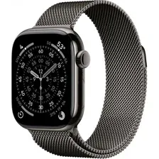 Apple Watch Series 11 LTE 42 мм (титановый корпус, сланец/сланец, миланская петля)