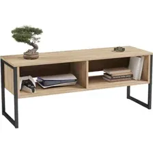 Тумба Mio Tesoro Luna Loft (дуб сонома/черный)