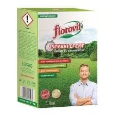 Удобрение Florovit Для газона Быстрый эффект (1кг, коробка)