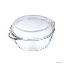 Блюдо для запекания с крышкой Borcam (2,1 л)