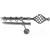 Карниз для штор Lm Decor Вираж 098 2р витой (антрацит, 3.2м)