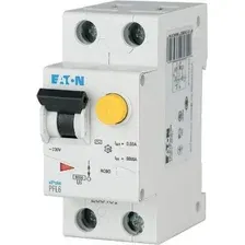 Дифференциальный автомат Eaton PFL6-40/1N/C/003, 1PN, 40A, хар-ка C, 6kA, 30mA, тип АС, 2M 286471