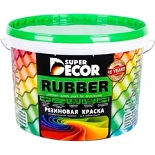 Краска Super Decor Rubber 3 кг (№10 морская волна)
