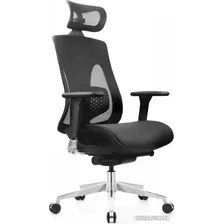 Офисное кресло SitUp Galaxy Chrome (сетка Black/ткань Black)
