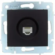 Розетка Lezard Asti 7081-4288-139 (черный бархат)