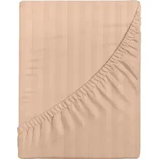 Простыня Verossa Stripe на резинке 200x200x30 784529 (Bronze)