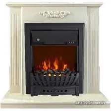 Каминокомплект Smolcom Lumsden STD-ASP с Royal Flame Aspen Black (белый ваниль)