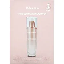 Маска для лица тканевая JMsolution Осветляющая восстанавл Для сияния Glow Luminous Aurora Mask (30мл)