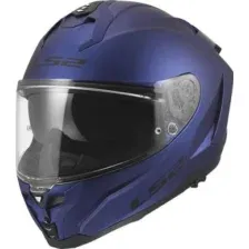 Мотошлем LS2 FF817 Challenger II Solid (S, темно-синий матовый)