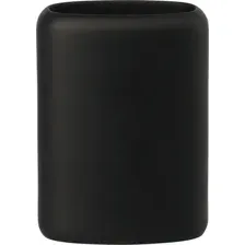 Стакан для зубной щетки и пасты Bergenson Bjorn Slim / BB0000954 (черный)