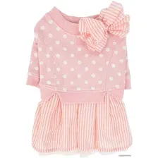 Свитер для животных Pinkaholic Ensley с юбкой NAUA-OP7617-PK-L (розовый)
