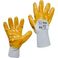 Перчатки защитные BVB TR-504 (желтый)