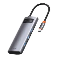 Док-станция для ноутбука Baseus CAHUB-CX0G (серый)