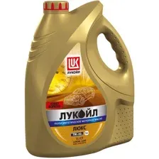 Моторное масло Лукойл Люкс полусинтетическое API SL/CF 5W-40 5л