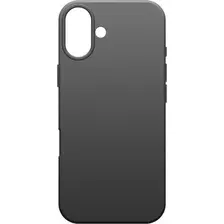 Чехол-накладка BoraSCO Microfiber Case для Apple iPhone 16 Plus / 73687 (черный)