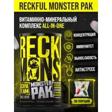Витаминно-минеральный комплекс Reckful Monster Pak, 30 пак