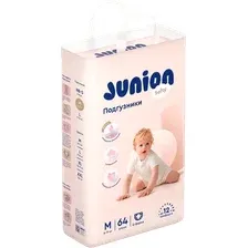 Подгузники Junion Softy M 6-11кг STDM64 (64 шт)