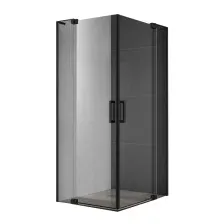 Душевой уголок Cezares SLIDER-A-2-100/110-C-NERO