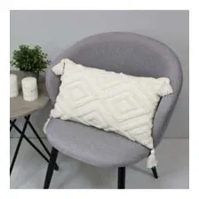 Наволочка декоративная 30х50 см, молочный, топленое молоко TUFTED MATEX ALEX-021