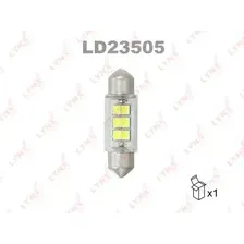 Автолампа светодиодная SV8.5 LYNXAUTO LD23505 C5W 24 6900K K