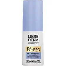 Сыворотка для лица Librederm Dermatology Brg+ витамин В3 от пигментных пятен (15мл)