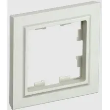 Рамка IEK Brite РУ-1-БрКр