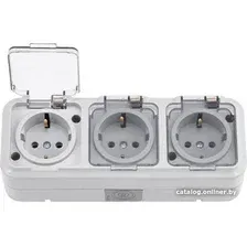 Розетка Bylectrica РА16-0132(02) (серый)