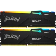 Оперативная память Kingston FURY Beast RGB 2x16ГБ DDR5 6400 МГц KF564C32BBEAK2-32