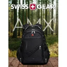 Рюкзак swissgear 8810 usbвыход для наушников 3.5, черный, мужской, городской, ранец, спортивный
