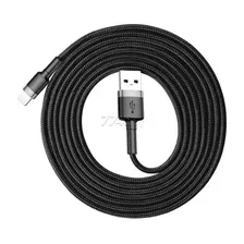 Кабель BASEUS Cafule Cable USB-A For IP Black Gray (CALKLF-CG1)