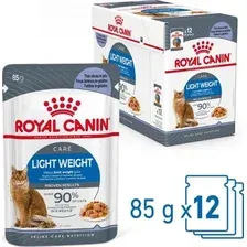 Консервированный корм для кошек Royal Canin Light Weight Care in Jelly кусочки в желе 28x85 г