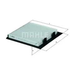 Салонный фильтр MAHLE LA 288