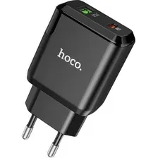 Сетевое зарядное Hoco N5 (черный)