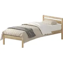 Кровать Домаклево Лето 90x200+Н3 (натуральный)