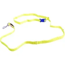 Поводок Duvo Plus 1270018/DV светящийся с амортизатором, нейлоновый (желтый)